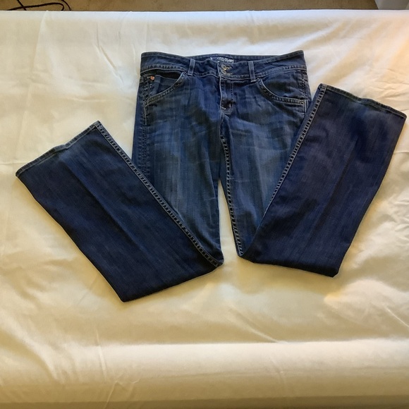 Hudson Women Jeans Size 31 Inseam 32.5” Double Buttons Made In USA Style#W170DHA - Picture 12 of 16